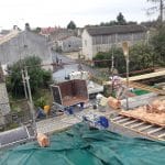 rénovation toiture pose tuiles volige de liteau toit Saint-Hilaire-la-Palud