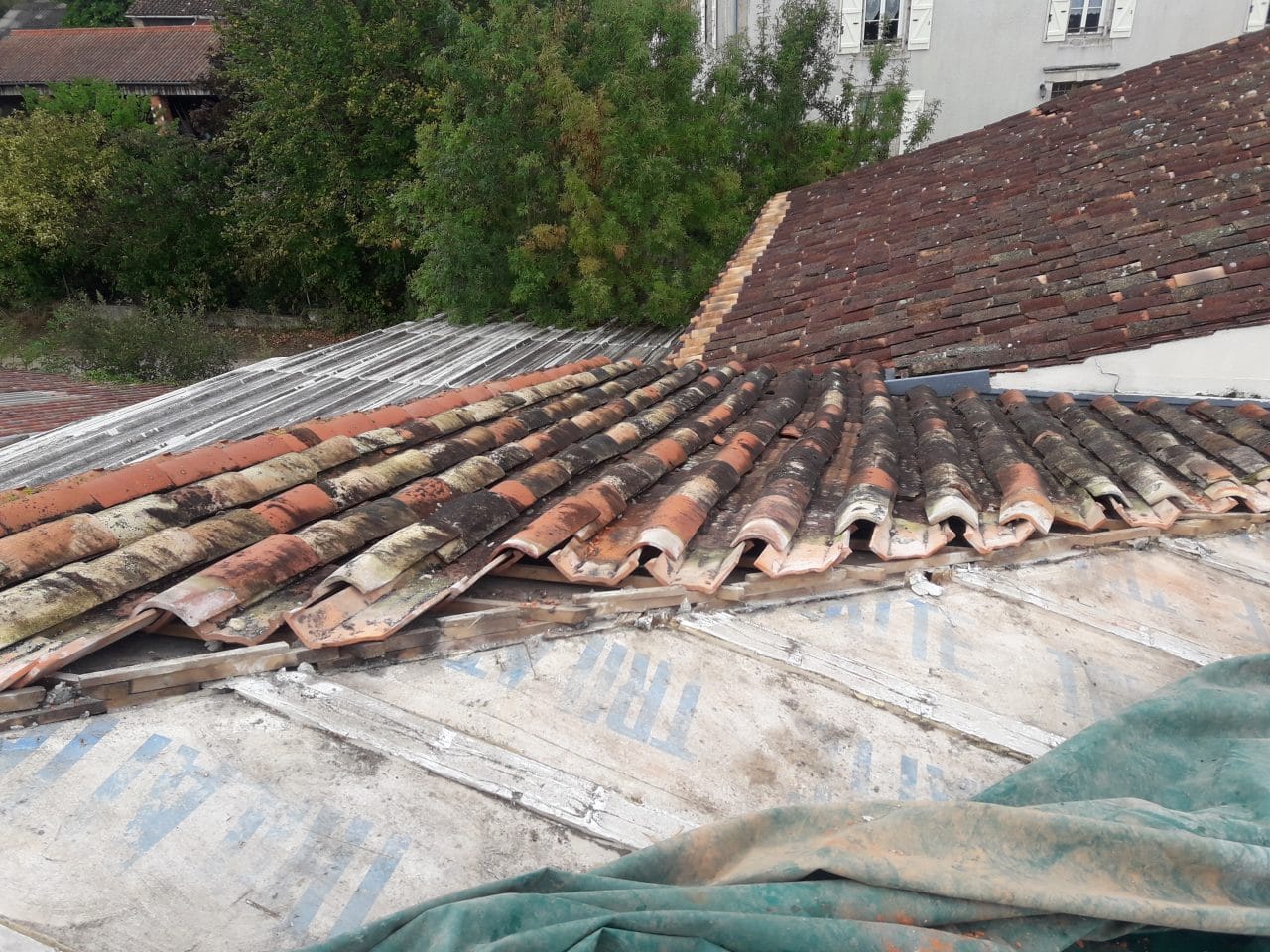rénovation toiture avant travaux Saint-Hilaire-la-Palud