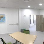aménagement de bureaux professionnels : une salle de classe
