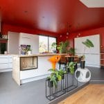 rénovation loft Niort peinture cuisine