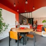 rénovation loft Niort cuisine + verrière intérieure