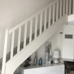 Rénovation d’une maison à Saint-Denis-En-Val : escalier repeint
