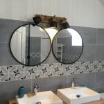 Rénovation d’une salle de bain à Montesson (78) : miroir