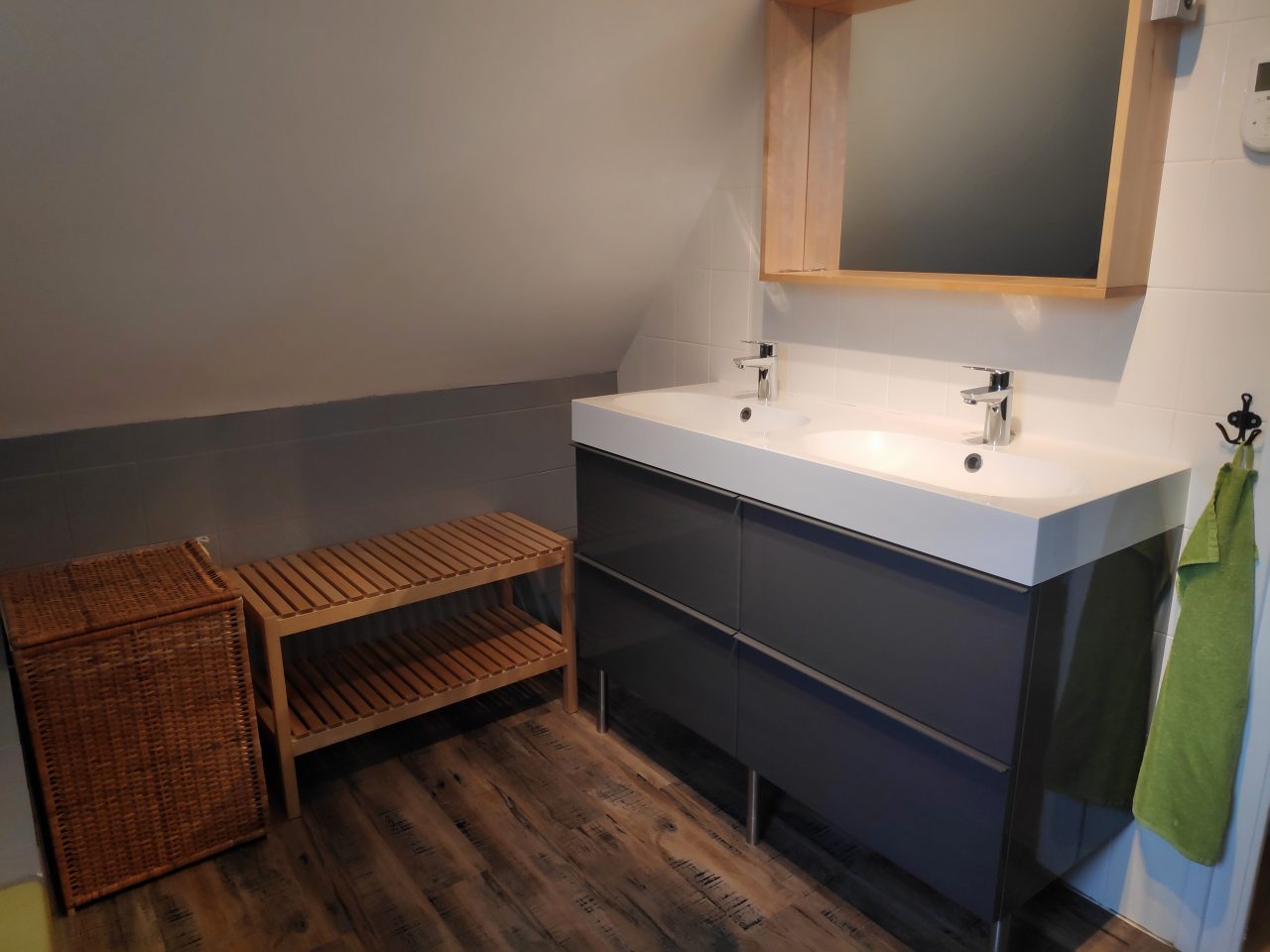 Modernisation de 2 salles de bains au Conquet (29)
