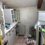 rénovation appartement sous combles à Lyon : cuisine avant travaux