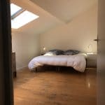 rénovation appartement sous combles à Lyon : chambre rénovée