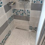 rénovation de salle de bain près d'Agen : douche à l'italienne