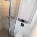 rénovation appartement douche faïence WC suspendu VMC Lille