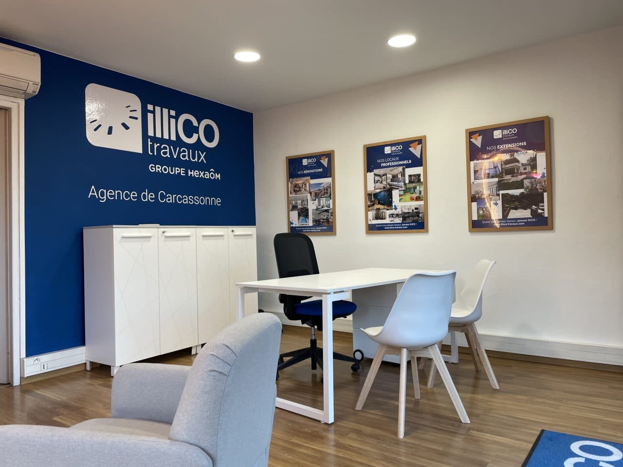 illiCO travaux Carcassonne - agence intérieure bureau