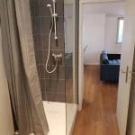 Rénovation complète de 2 appartements à Bordeaux : salle de bains créée