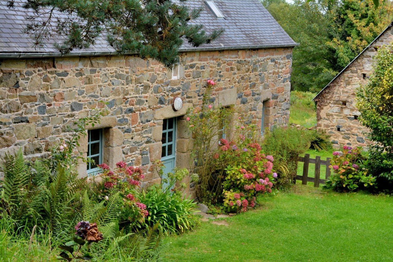 maison en pierre rénovée