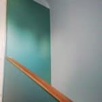 travaux de peinture dans cage d'escalier