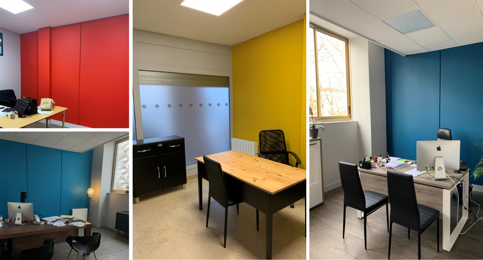 Avant/après d’une rénovation de local commercial à Saint-Etienne (42)