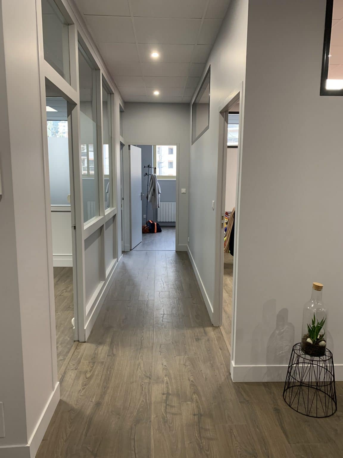 Avant/après d’une rénovation de local commercial à Saint-Etienne (42)