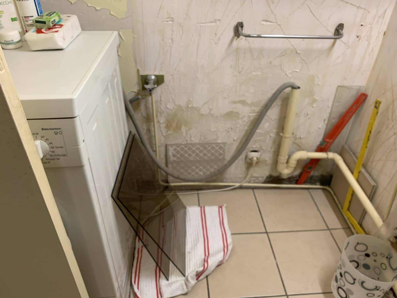 Des travaux de rénovation dans une salle d’eau à Saint-Etienne (42)