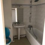 rénover appartements Bordeaux salle de bain avant