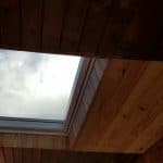 Pose fenêtre de toit et puits de lumière : après travaux