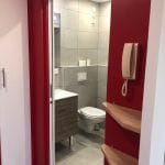 rénovation d'un studio à Lyon : salle de bain rénové et entrée optimisée