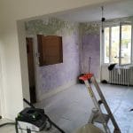 rénovation pièce de vie Beaumont - avant travaux