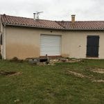 Extension de maison à Paulhac : avant travaux