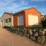 Extension de maison à Paulhac : en cours de travaux