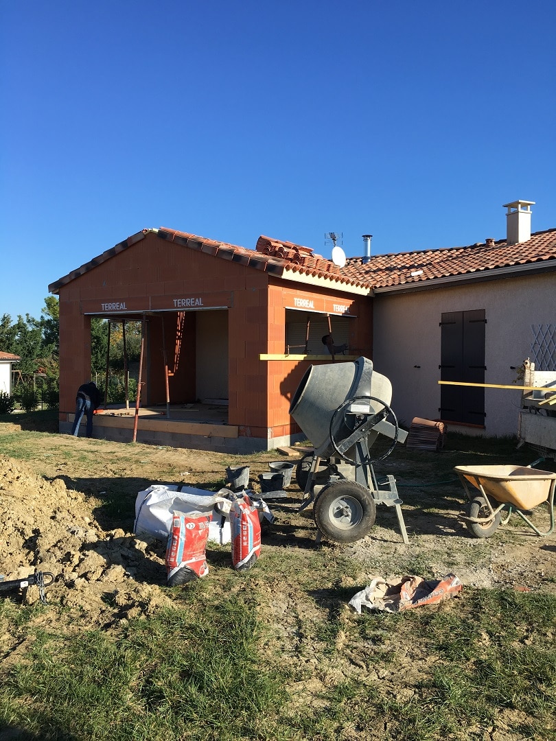 Extension de maison à Paulhac (31)