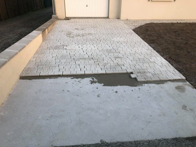 Travaux d’aménagement extérieur à Véretz (37)