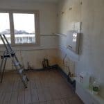 Rénovation de cuisine à Pau : en cours de travaux