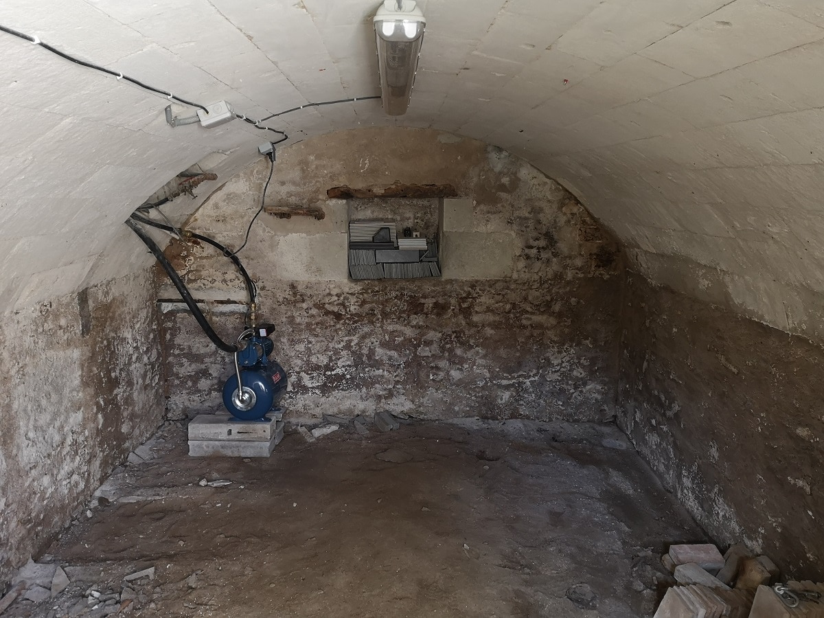 Rénovation d’une cave à Maze-Milon (49)