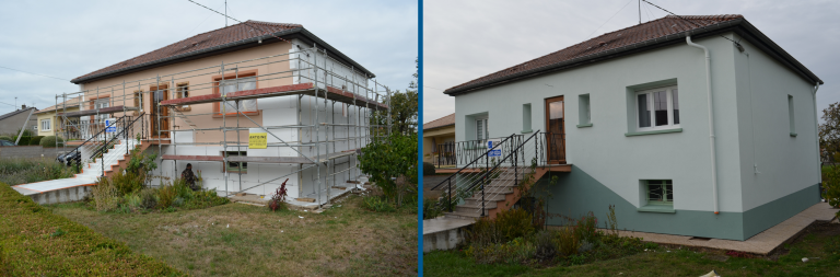 Isolation thermique par l’extérieur (ITE) à Jarny (54)