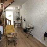 rénovation intérieure appartement rez-de-chaussée peinture parquet stratifié Grenoble
