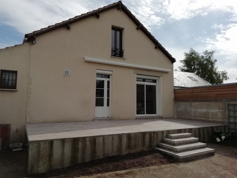 Rénovation intérieure et extérieure d’une maison à Mainvilliers (28)