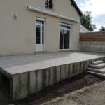 Rénovation de maison à Mainvilliers : zoom sur la terrasse créée