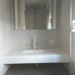 rénovation salle de bain meuble vasque plan de vasque suspendu plomberie Saint-Ismier