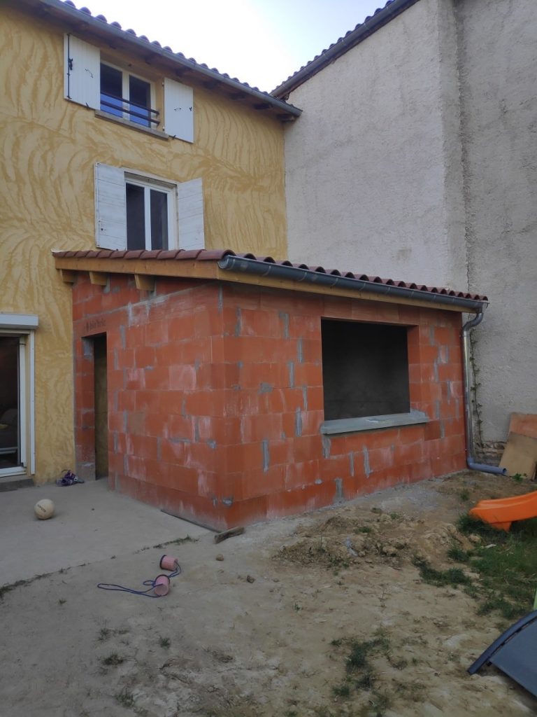 Extension de maison à Parcieux, près de Villefranche-sur-Saône (69)