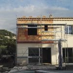 extension maison travaux d'agrandissement parpaings tuiles ouverture Saint-Paul de Vence