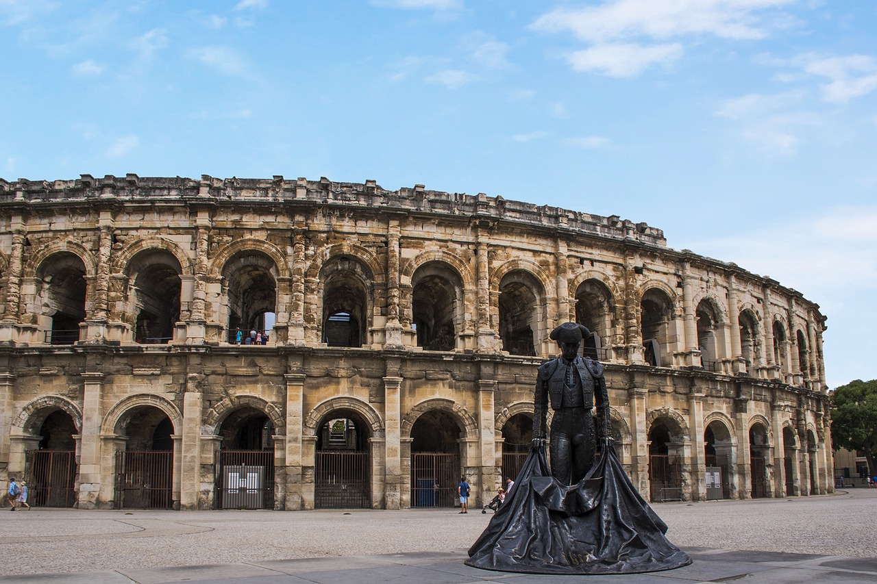 illiCO travaux Nîmes Sud-Ouest : arènes de Nîmes