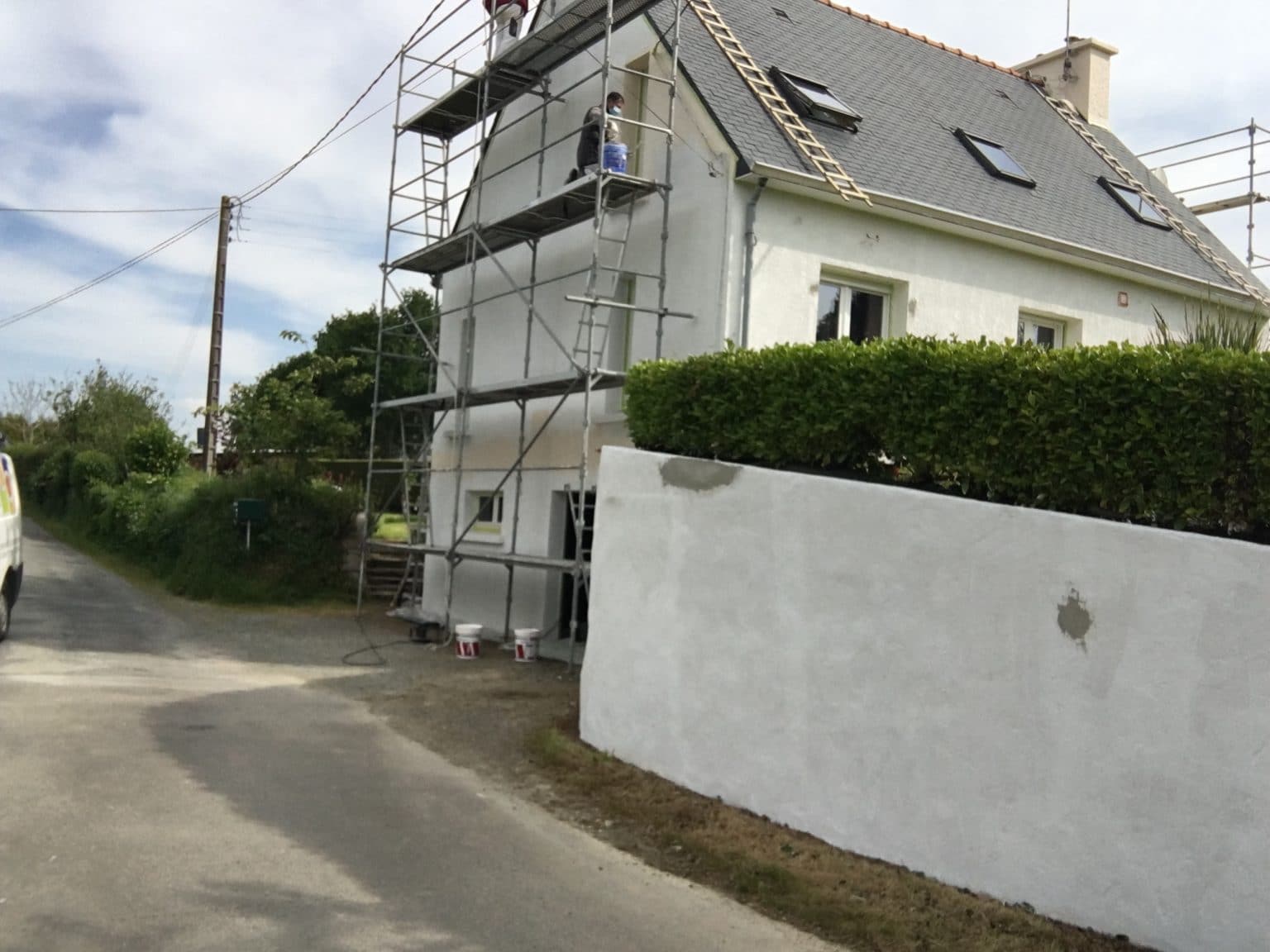 Ravalement de façade à Fouesnant (29)