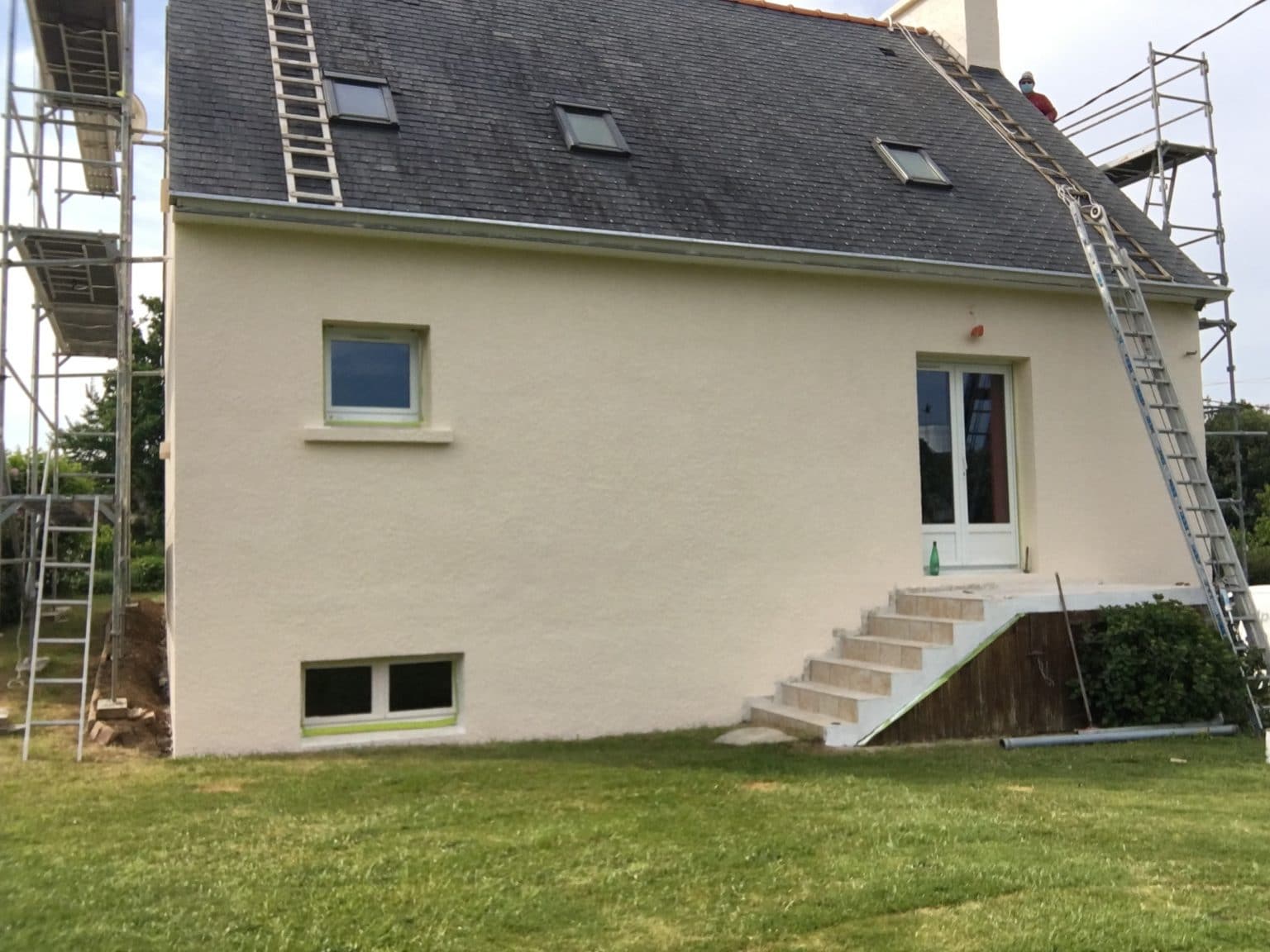 Ravalement de façade à Fouesnant (29)