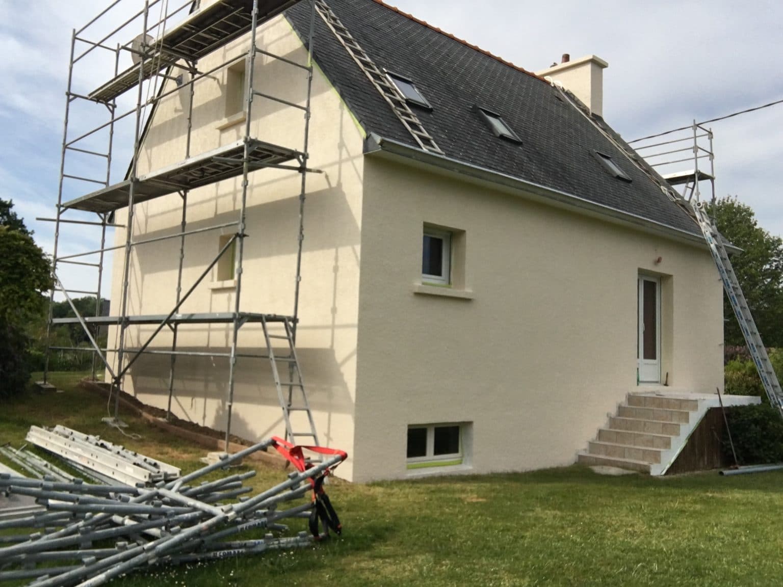 Ravalement de façade à Fouesnant (29)