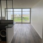 rénovation appartement verrière sol pvc bois ouverture baie-vitrée Quiberon