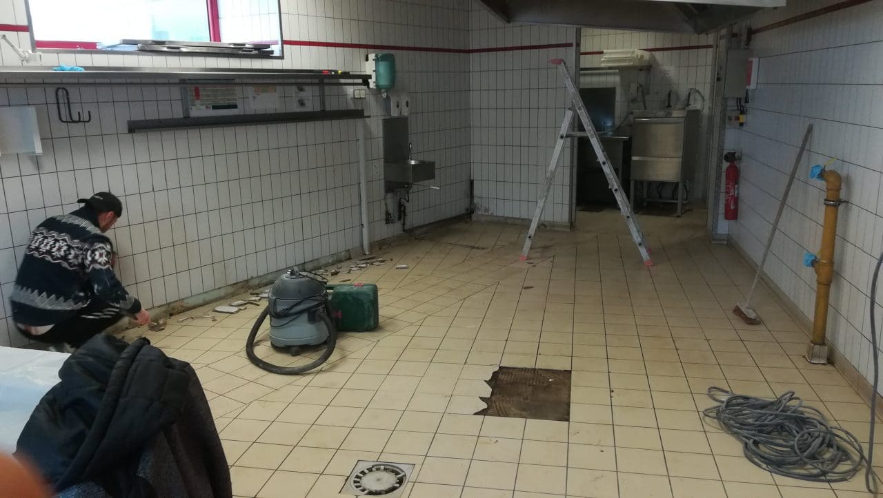 Rénovation intérieure d’une cuisine de pizzeria à Marcq-en-Baroeul (59)