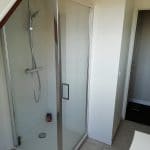 rénovation salle de bain Orphin : cabine de douche réalisée dans le cadre d'une rénovation de salle de bain