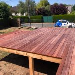 Zoom sur le bois choisi pour une terrasse à Olivet (45)