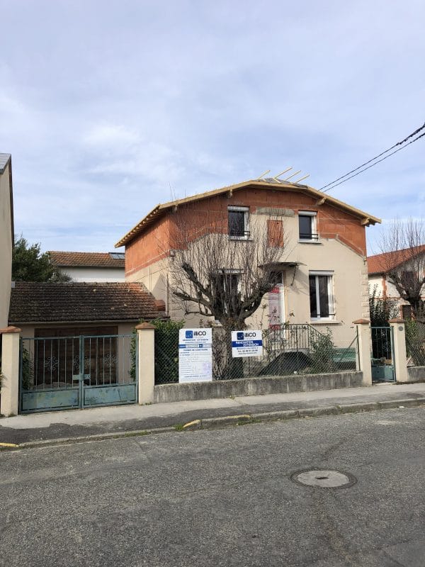 Rénovation et surélévation de maison à Toulouse (31)