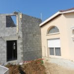 extension maison pendant travaux construction parpaings Tassin-la-Demi-Lune