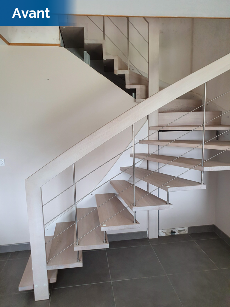 Rénovation d’une cage d’escalier à Angoulême (16)