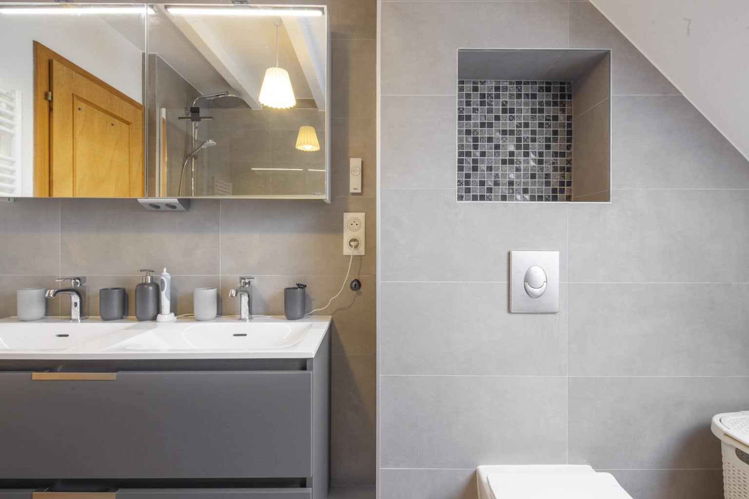 Rénovation de salle de bain et de cuisine à Wolfisheim (67)