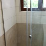 rénovation modernisation salle d'eau douche receveur extra-plat porte coulissante faïence La Chapelle-d'Armentières