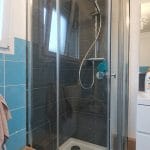 rénovation salle de bain cabinet de douche angle paroi colonne de douche faïence Saint-André-lez-Lille